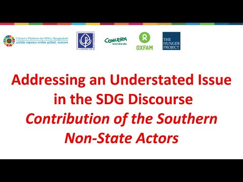 2019-07 HLPF Southern Non-state Actors