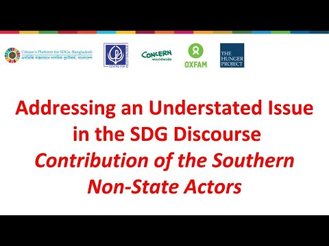 2019-07 HLPF Southern Non-state Actors